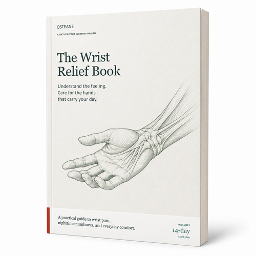 Osteane Wrap™ — Wrist releif guide